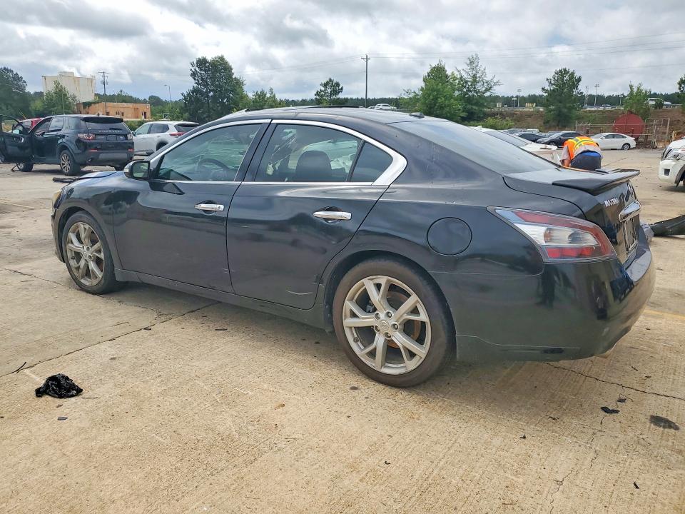 2012 Nissan Maxima VIN 1N4AA5AP6CC845938 COPART salvage auction — SIDE, Sc - Cert Of Title-Salvage, sold $775 on 2026-07-10 (photo 2)