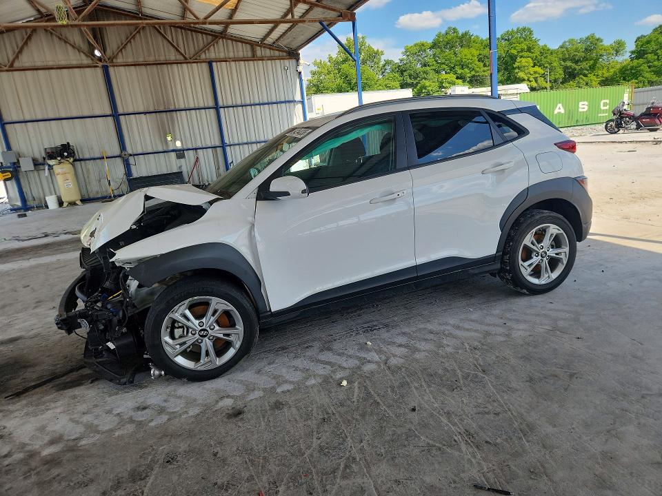 2023 Hyundai Kona VIN KM8K6CAB2PU962906 COPART salvage auction — FRONT END, Ga - Cert Of Title-Salvage Court Or, sold $2,100 on 2026-07-02 (photo 1)
