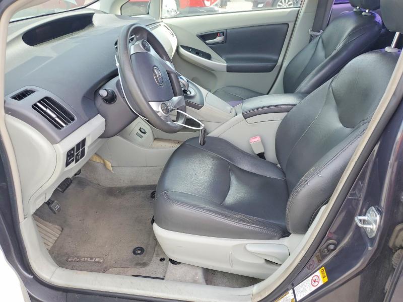 2010 Toyota Prius VIN JTDKN3DU4A0164636 COPART salvage auction — FRONT END, Ca - Dis/Dlr/Exp App For Dup Clean, sold $1,200 on 2026-07-08 (photo 7)