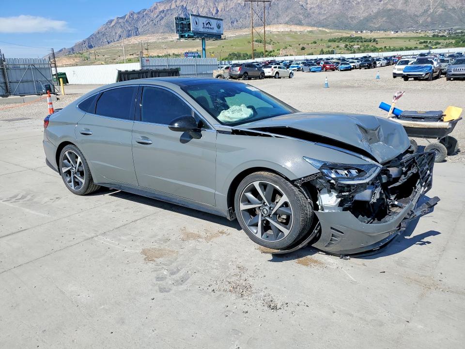 2022 Hyundai VIN 5NPEJ4J29NH138480 COPART salvage auction — FRONT END, Ut - Salvage Certificate, sold $3,850 on 2026-07-27 (photo 4)