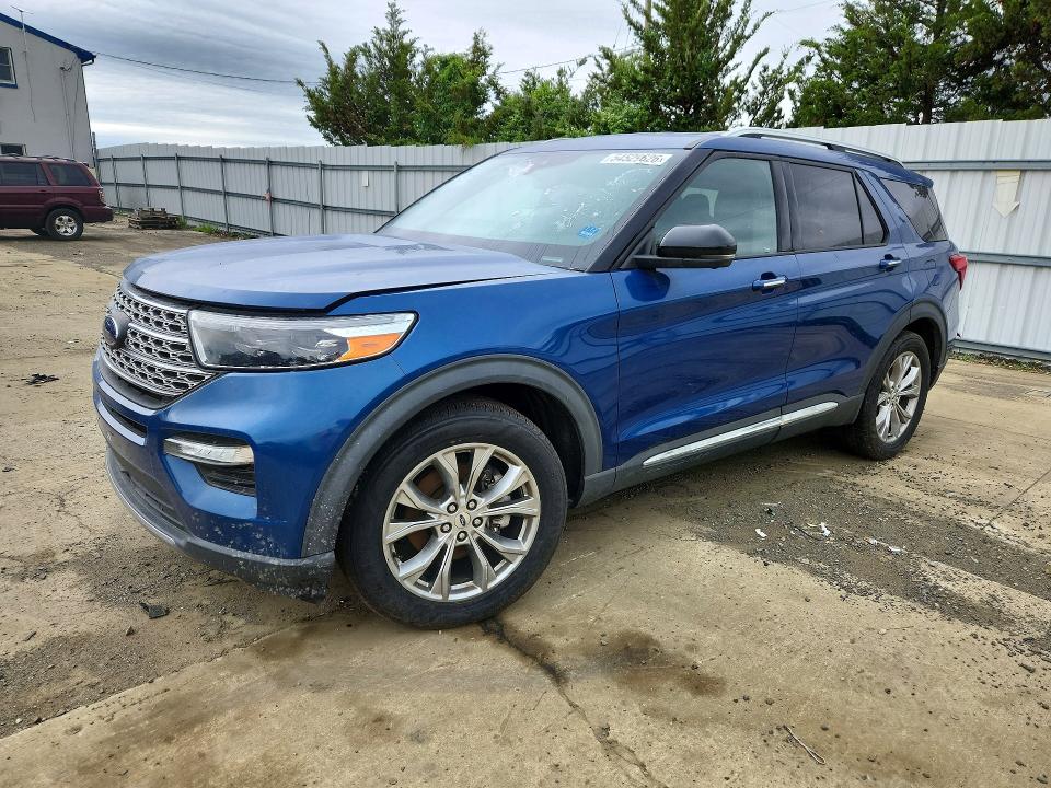 2020 Ford Explorer VIN 1FMSK7FH1LGB75633 — COPART salvage auction photo