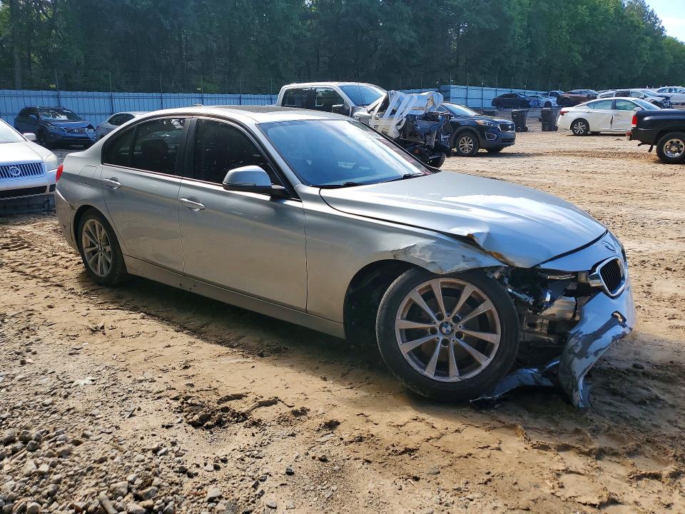 2018 BMW 3er VIN WBA8A9C54JAD28030 COPART salvage auction — UNDERCARRIAGE, GA - CERT OF TITLE-SALVAGE, sold $1,050 on 2026-07-24 (photo 4)