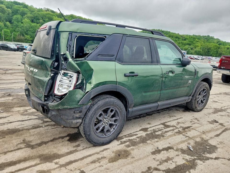 2024 Ford Bronco VIN 3FMCR9B63RRE68211 COPART salvage auction — REAR END, Pa - Certificate Of Salvage, sold $4,600 on 2026-07-02 (photo 3)