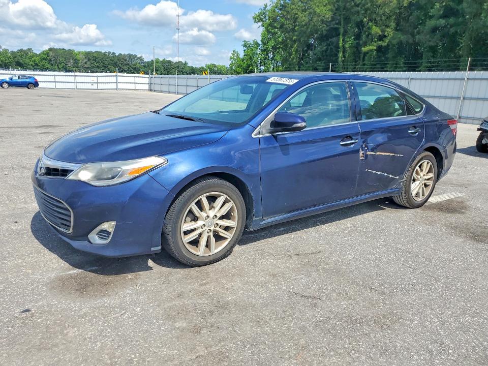 2013 Toyota Avalon VIN 4T1BK1EB6DU072446 COPART salvage auction — SIDE, Nc - Salvage Certificate Of Title, sold $2,550 on 2026-07-02 (photo 1)