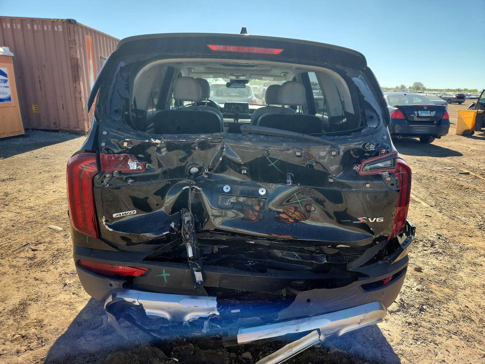 2020 Kia VIN 5XYP6DHC9LG071084 COPART salvage auction — REAR END, Il - Salvage Certificate, sold $5,600 on 2026-07-02 (photo 6)