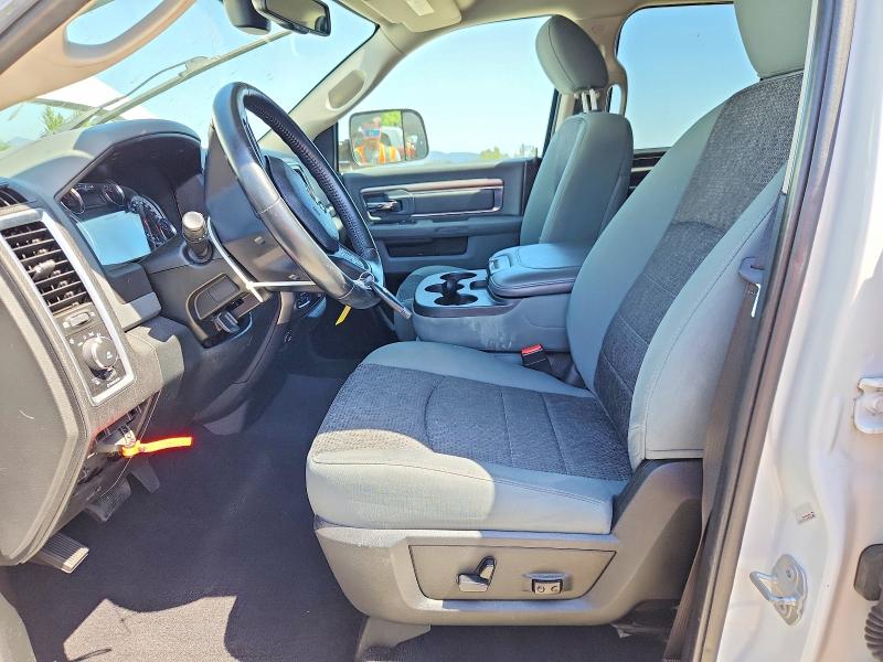 2018 Ram 1500 VIN 1C6RR7GT7JS104665 COPART salvage auction — FRONT END, Or - Salvage Title Certificate, sold $200 on 2026-07-21 (photo 7)