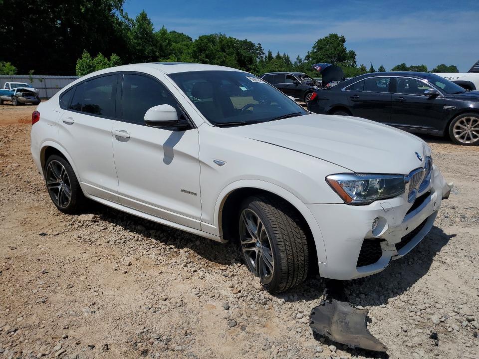 2016 BMW X4 VIN 5UXXW5C51G0N92678 COPART salvage auction — FRONT END, Nc - Salvage Certificate Of Title, sold $4,900 on 2026-07-27 (photo 4)