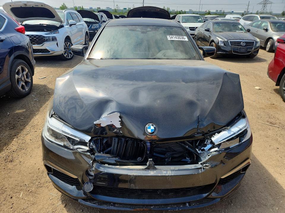 2018 BMW M5 VIN WBAJB9C58JB035446 COPART salvage auction — FRONT END, Il - Salvage Certificate, sold $9,100 on 2026-08-04 (photo 5)