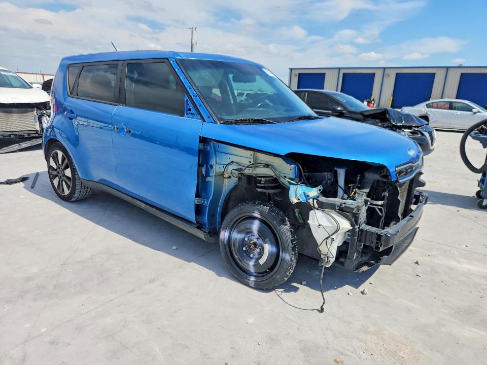 2018 Kia VIN KNDJP3A50J7563845 COPART salvage auction — FRONT END, Tx - Salvage Vehicle Title, sold $825 on 2026-07-28 (photo 4)