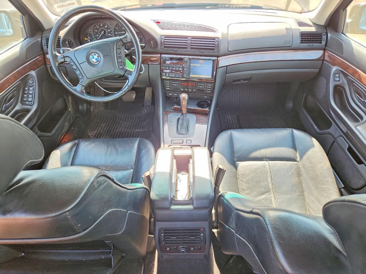 2000 BMW 7 Series VIN WBAGH8342YDP11785 COPART salvage auction — Minor Dent/Scratches, IL - CERTIFICATE OF TITLE, sold $1,150 on 2026-07-02 (photo 8)