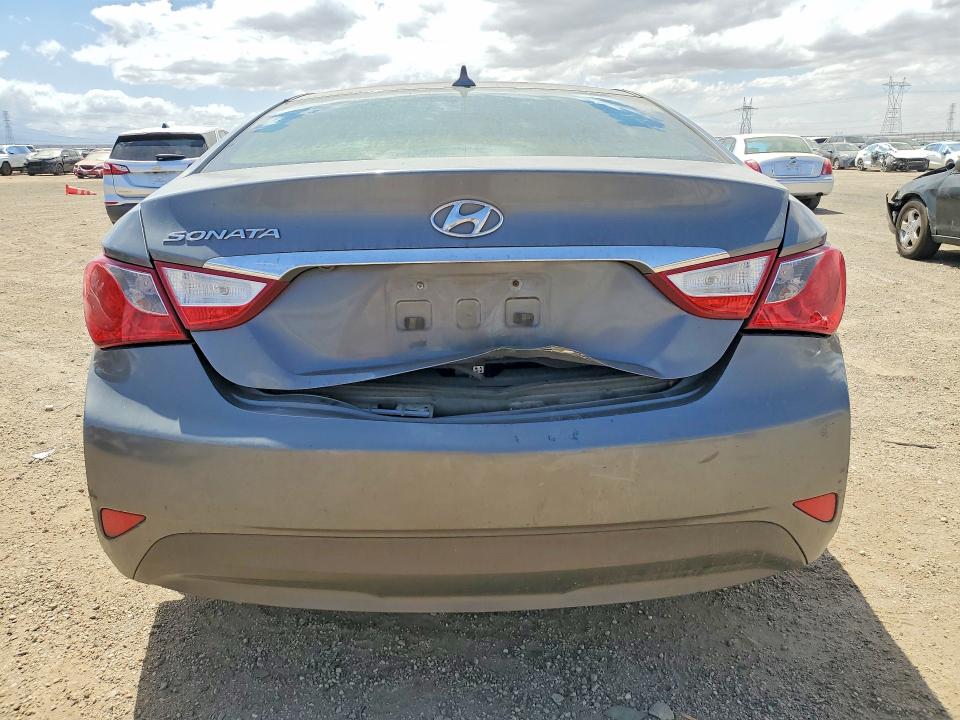 2014 Hyundai Accent VIN KMHCU5AE9EU158082 COPART salvage auction — FRONT END, Ca - Salvage Certificate, sold $625 on 2026-07-20 (photo 6)