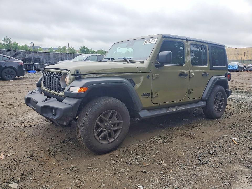 2025 Jeep Wrangler / VIN 1C4PJXDN9SW540523 — COPART salvage auction photo