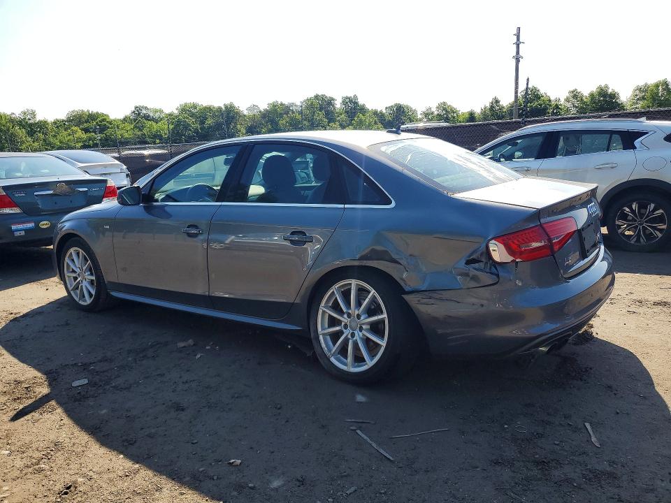 2016 Audi A4 VIN WAUBFAFL8GN005682 COPART salvage auction — REAR END, Salvage Title, sold $1,650 on 2026-07-23 (photo 2)