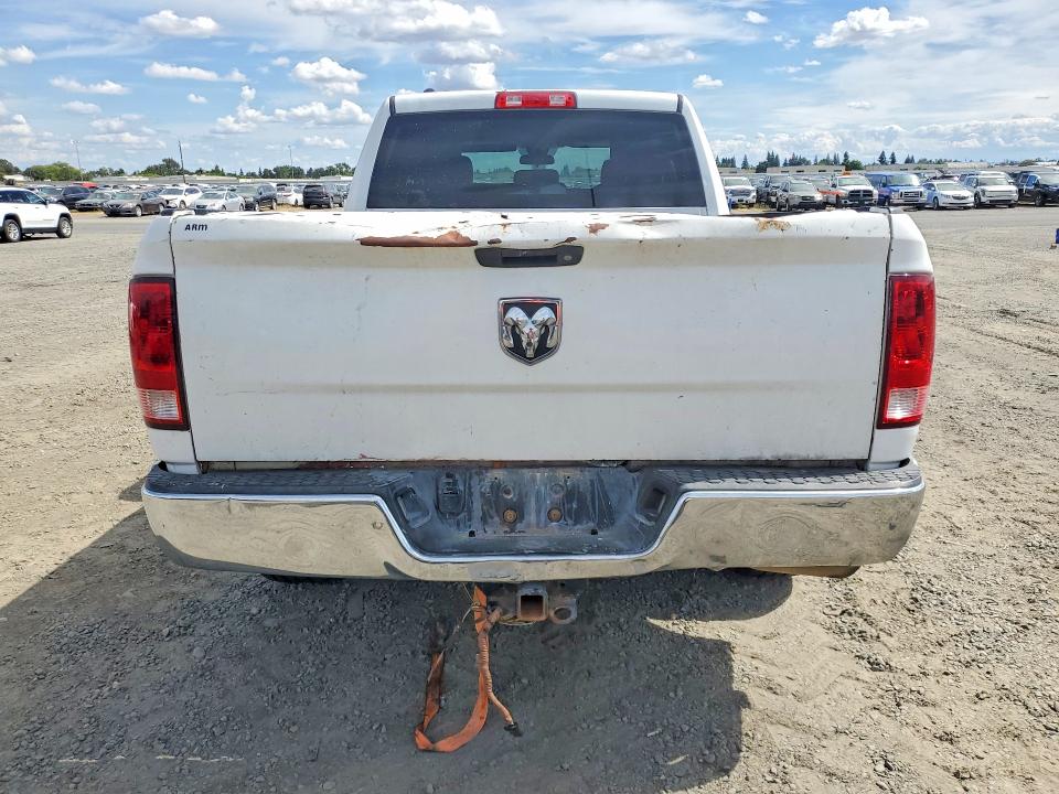 2014 Ram 1500 VIN 1C6RR6FM9ES382400 COPART salvage auction — REAR END, Ca - Dis/Dlr/Exp Only Clean Title, sold $150 on 2026-07-09 (photo 6)