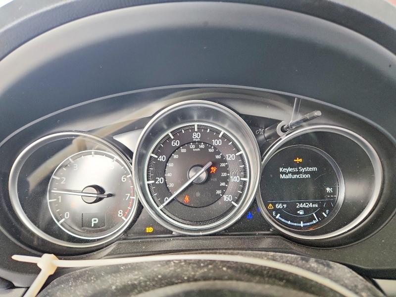 2025 Mazda VIN JM3KFBCLXS0568033 COPART salvage auction — FRONT END, In - Cert Of Title-Salvage Title, sold $8,400 on 2026-07-20 (photo 9)