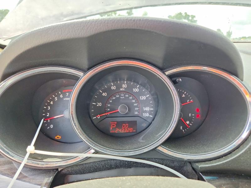 2011 Kia Sorento VIN 5XYKT4A11BG077553 COPART salvage auction — FRONT END, Ga - Cert Of Title-Salvage, sold $1,200 on 2026-07-30 (photo 9)
