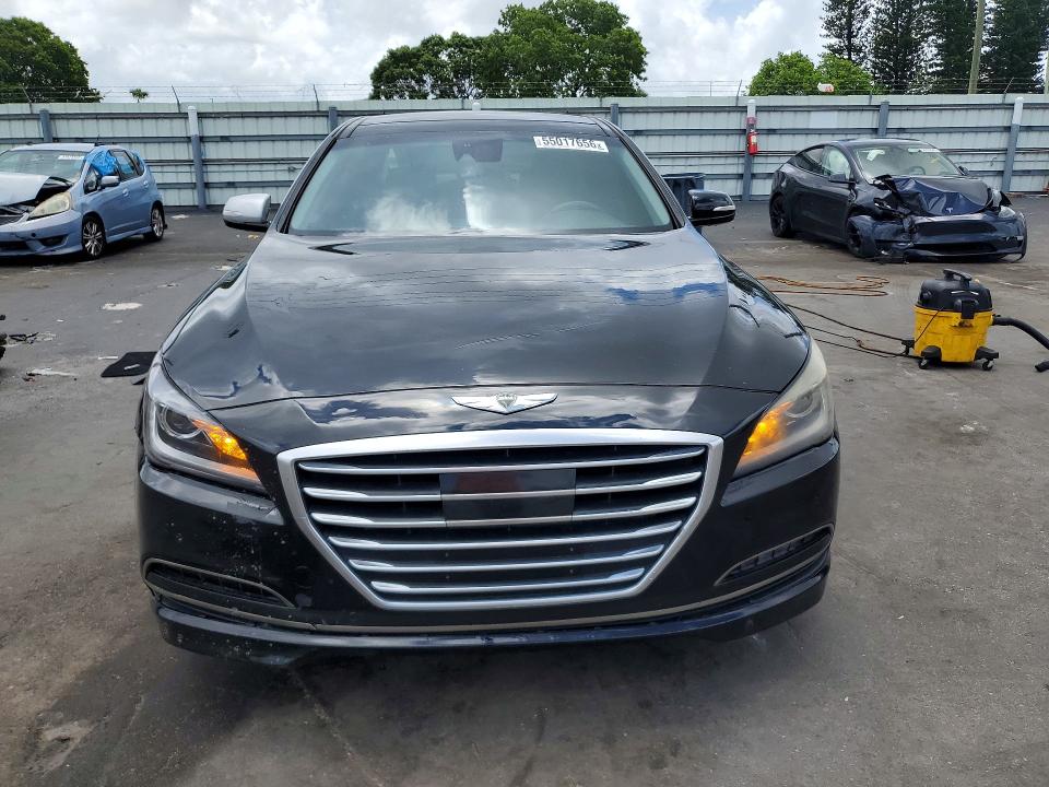 2015 Hyundai Genesis VIN KMHGN4JE7FU040283 COPART salvage auction — REAR END, Fl - Cert Of Ttl-Rebuilt&Slvg Rbld, sold $1,200 on 2026-07-13 (photo 5)