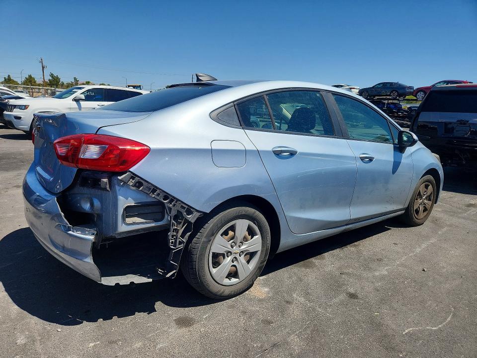 2017 Chevrolet Cruze VIN 3G1BC5SM2HS530741 COPART salvage auction — REAR END, Nv - Salvage Title, sold $1,750 on 2026-07-27 (photo 3)