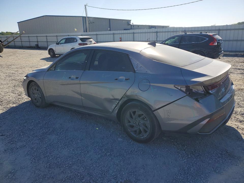 2024 Hyundai Elantra VIN KMHLM4DGXRU692284 COPART salvage auction — REAR END, Nc - Salvage Certificate Of Title, sold $175 on 2026-07-22 (photo 2)