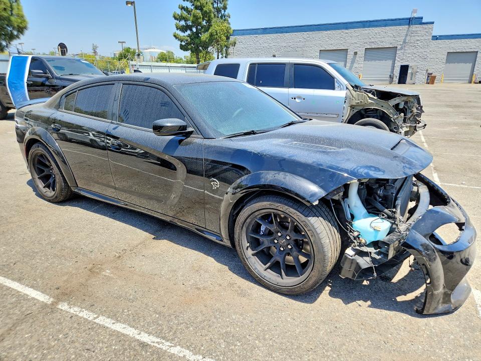 2022 Dodge Charger VIN 2C3CDXL97NH121832 COPART salvage auction — FRONT END, CA - SALVAGE CERTIFICATE, sold $42,750 on 2026-07-30 (photo 4)