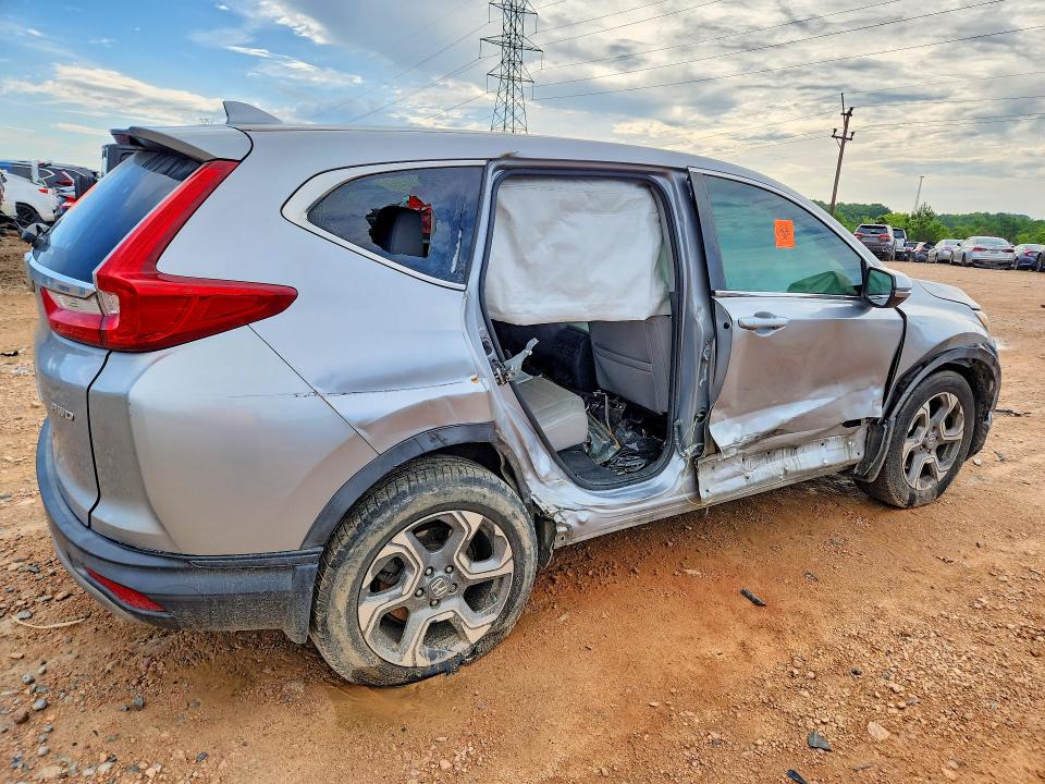 2019 Honda Cr-v VIN JHLRW2H86KX019757 COPART salvage auction — SIDE, Nc - Salvage Certificate Of Title, sold $4,900 on 2026-07-13 (photo 3)