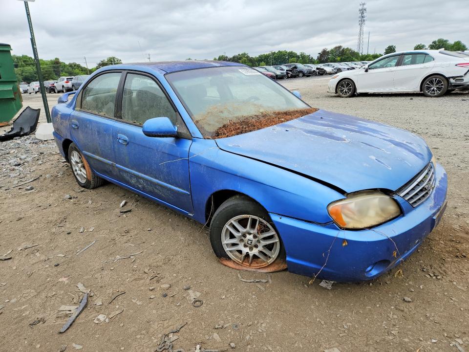 2002 Kia Spectra VIN KNAFB121525117396 COPART salvage auction — FRONT END, Va - Certificate Of Title, sold $325 on 2026-07-08 (photo 4)