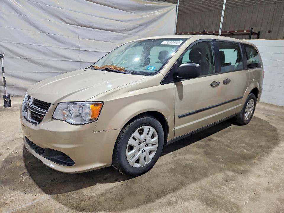 2015 Dodge Caravan VIN 2C4RDGBG3FR581541 COPART salvage auction — SIDE, Nh - Cert Of Title-Salvage, sold $2,000 on 2026-07-02 (photo 1)