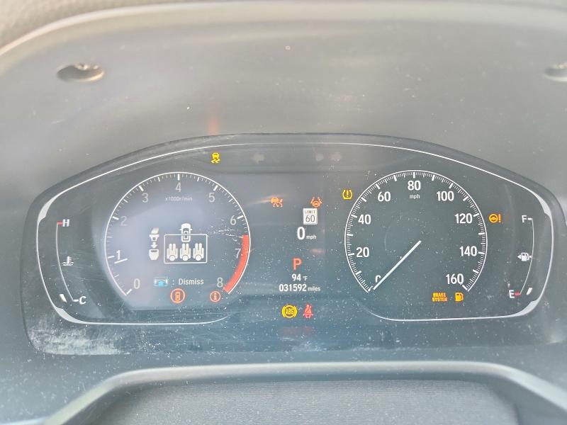 2022 Honda VIN 1HGCV1F46NA091731 COPART salvage auction — SIDE, Tx - Salvage Vehicle Title, sold $8,000 on 2026-07-09 (photo 9)