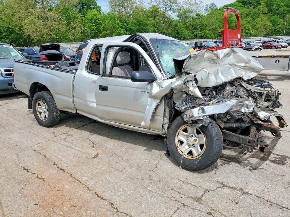 2002 Toyota Tacoma VIN 5TEVL52N52Z111178 COPART salvage auction — FRONT END, Pa - Certificate Of Salvage, sold $500 on 2026-07-09 (photo 4)