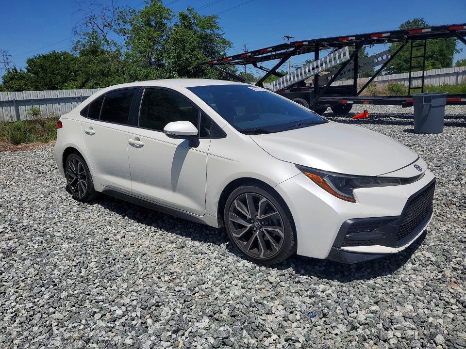 2020 Toyota Corolla VIN JTDS4RCE5LJ051789 COPART salvage auction — SIDE, Nc - Salvage Certificate Of Title, sold $5,800 on 2026-07-22 (photo 4)