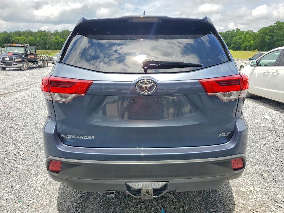 2019 Toyota VIN 5TDKZRFH9KS326864 COPART salvage auction — MECHANICAL, Ga - Certificate Of Title, sold $12,200 on 2026-07-30 (photo 6)
