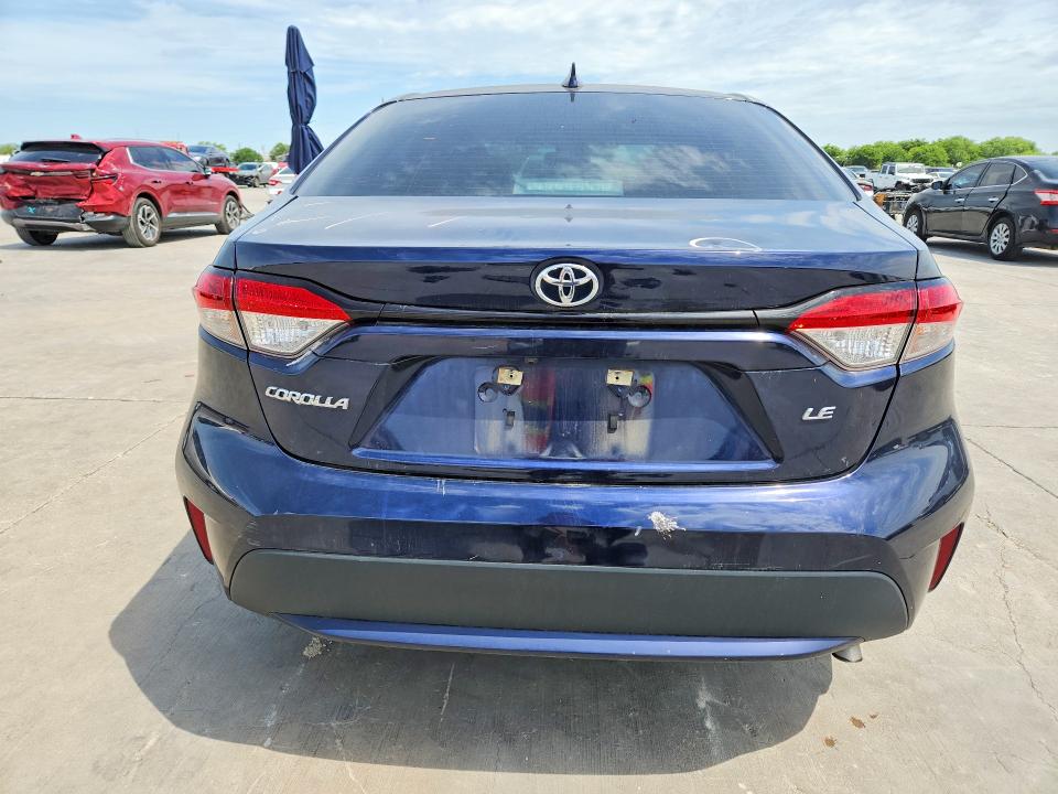 2022 Toyota Corolla VIN 5YFEPMAE7NP333926 COPART salvage auction — FRONT END, Tx - Certificate Of Title, sold $5,800 on 2026-07-02 (photo 6)