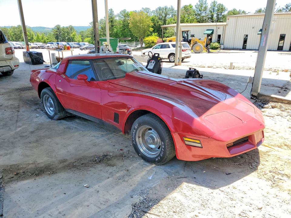 1981 Chevrolet Corvette VIN 1G1AY8766BS429715 COPART salvage auction — MINOR DENT/SCRATCHES, Va - Certificate Of Title, sold $8,600 on 2026-07-28 (photo 4)