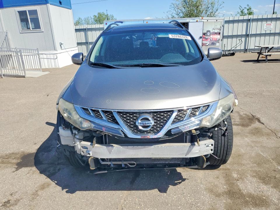 2011 Nissan Murano VIN JN8AZ1MW2BW179936 COPART salvage auction — FRONT END, Mn - Cert Of Title-Salvage, sold $225 on 2026-07-28 (photo 5)