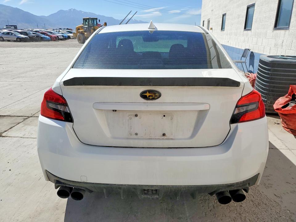 2018 Subaru Wrx VIN JF1VA1C66J9838495 COPART salvage auction — FRONT END, Ut - Salvage Certificate, sold $3,300 on 2026-07-13 (photo 6)