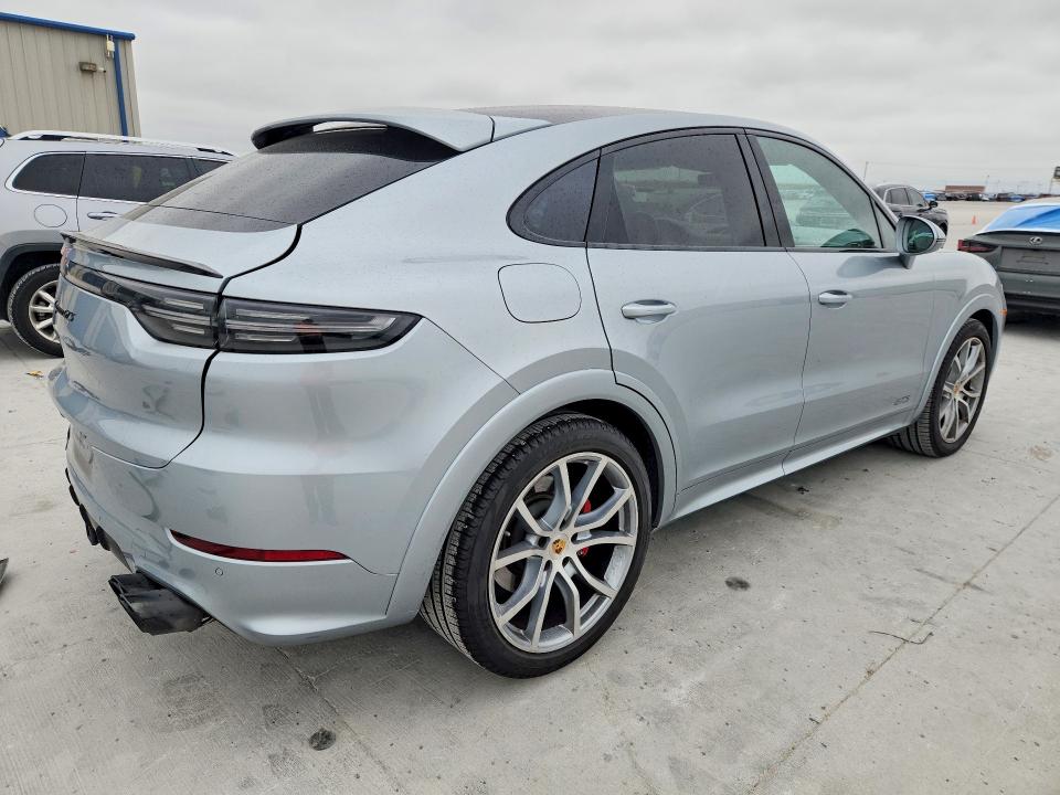 2023 Porsche Cayenne VIN WP1BG2AY4PDA32021 COPART salvage auction — REAR END, Tx - Certificate Of Title, sold $13,000 on 2026-07-28 (photo 3)