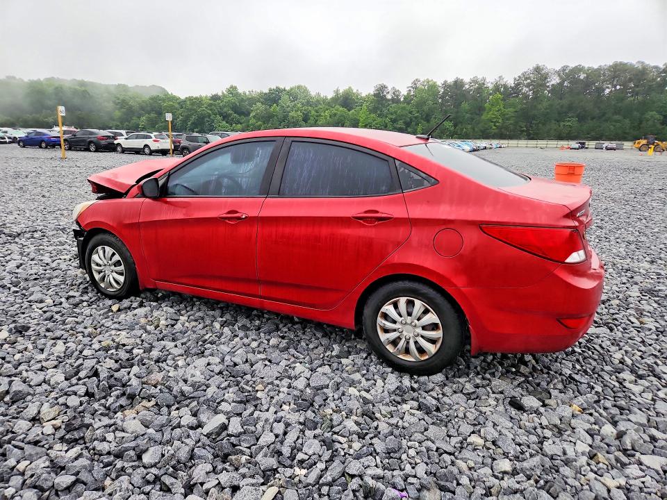 2017 Hyundai Accent VIN KMHCT4AE7HU267898 COPART salvage auction — FRONT END, Ga - Cert Of Title-Salvage, sold $675 on 2026-07-09 (photo 2)
