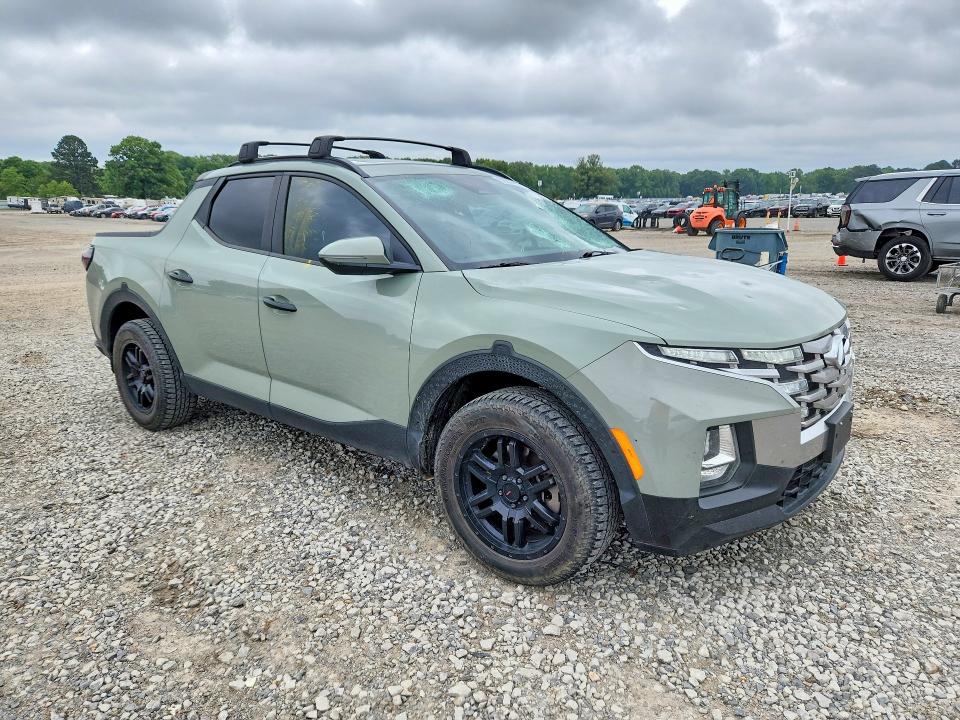 2022 Hyundai Santa cruz VIN 5NTJC4AE0NH007703 COPART salvage auction — HAIL, Ar - Cert Of Title-Salvage, sold $8,400 on 2026-07-15 (photo 4)