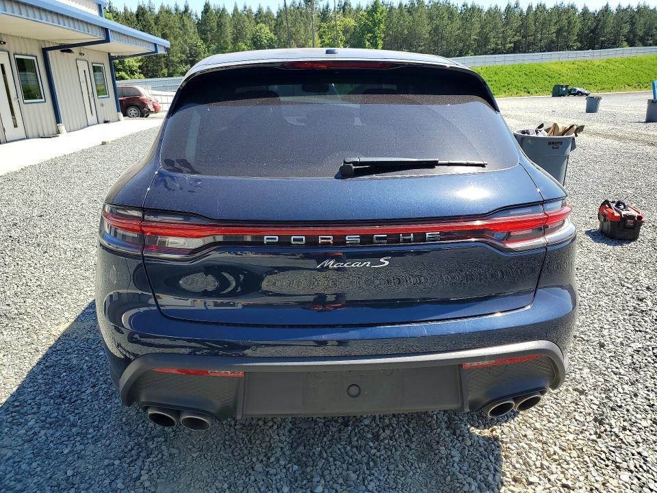 2022 Porsche Macan VIN WP1AG2A5XNLB22164 COPART salvage auction — FRONT END, Nc - Salvage Certificate Of Title, sold $18,200 on 2026-07-02 (photo 6)