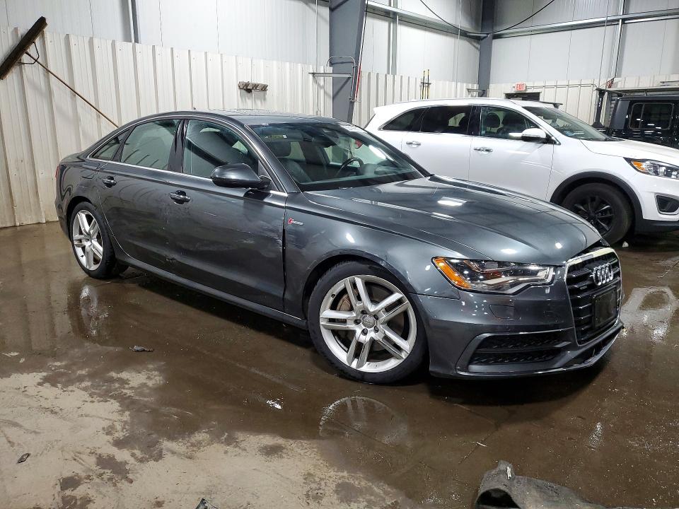 2015 Audi A6 VIN WAUHGAFC1FN031465 COPART salvage auction — FRONT END, Mn - Cert Of Title-Salvage, sold $1,250 on 2026-07-14 (photo 4)