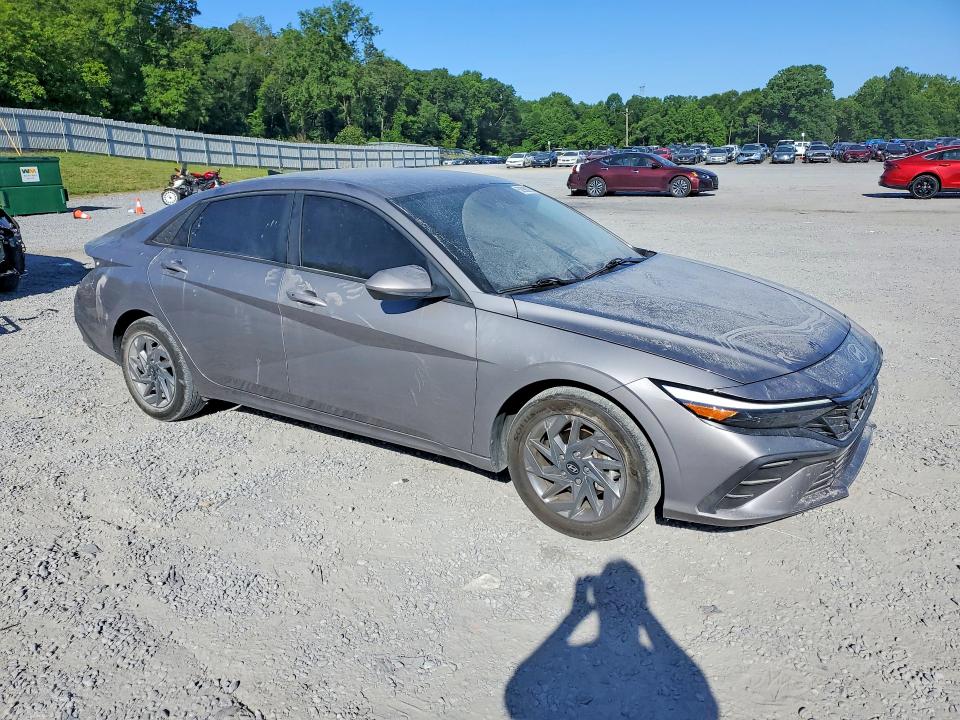 2024 Hyundai Elantra VIN KMHLM4DGXRU692284 COPART salvage auction — REAR END, Nc - Salvage Certificate Of Title, sold $175 on 2026-07-22 (photo 4)