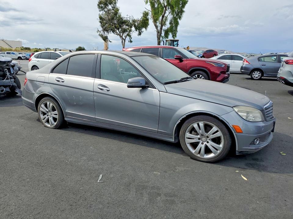 2010 Mercedes-benz C-klasse VIN WDDGF5EB2AF436163 COPART salvage auction — SIDE, Ca - Salvage Certificate, sold $375 on 2026-08-10 (photo 4)