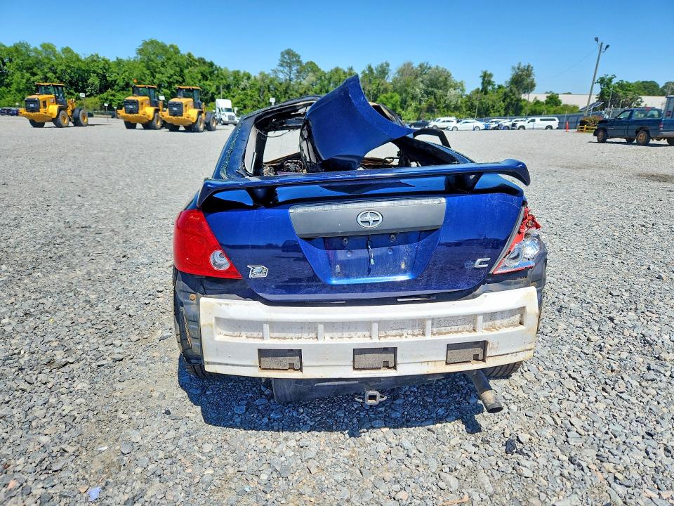 2006 Scion Tc VIN JTKDE177160112674 COPART salvage auction — ROLLOVER, Ga - Bill Of Sale - Parts Only, sold $200 on 2026-07-07 (photo 6)