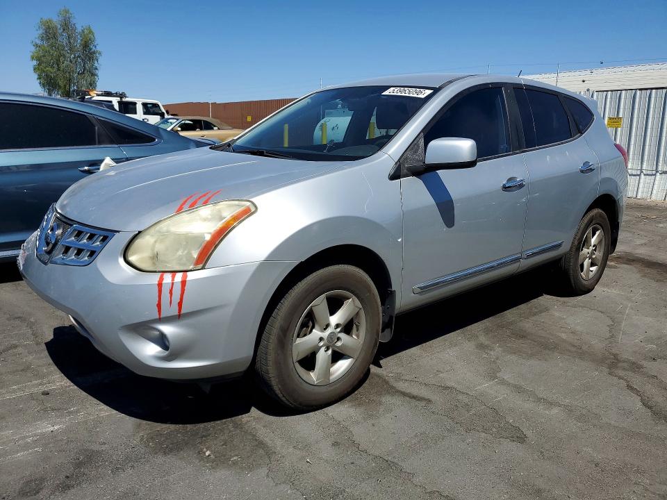 2013 Nissan Rogue VIN JN8AS5MT9DW517661 COPART salvage auction — FRONT END, Nv - Salvage Title, sold $450 on 2026-07-08 (photo 1)