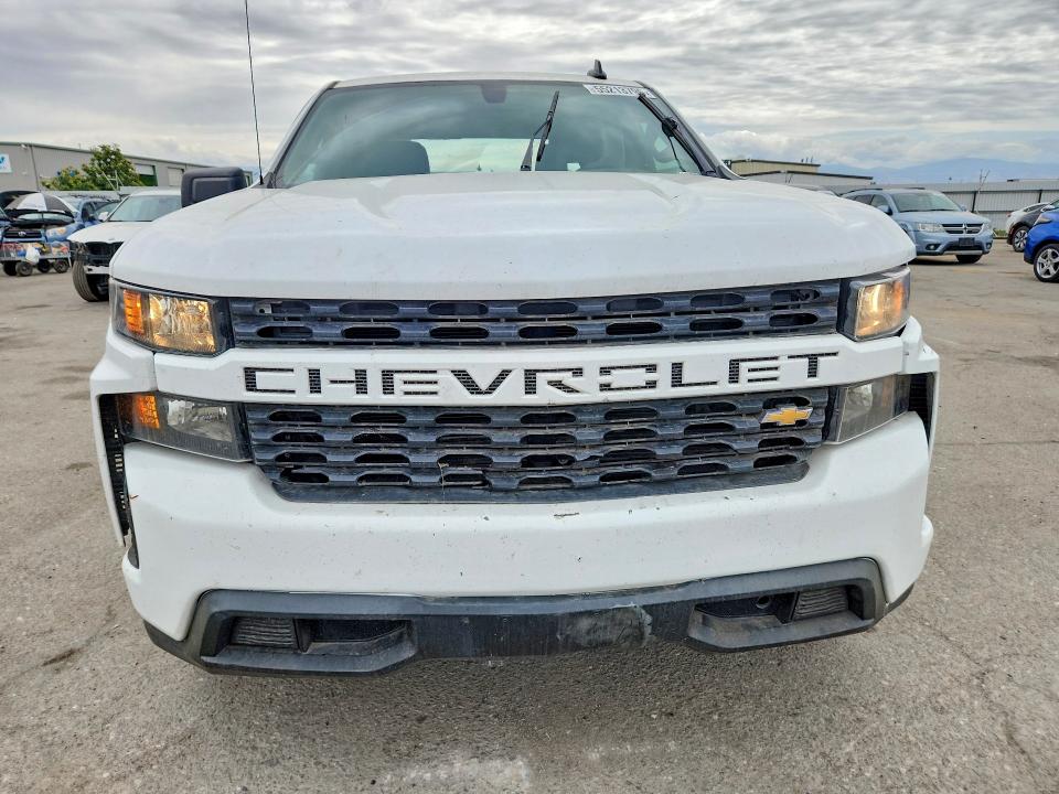 2021 Chevrolet Silverado 1500 VIN 1GCPWBEKXMZ338056 COPART salvage auction — REAR END, Ca - Salvage Certificate, sold $7,900 on 2026-07-29 (photo 5)