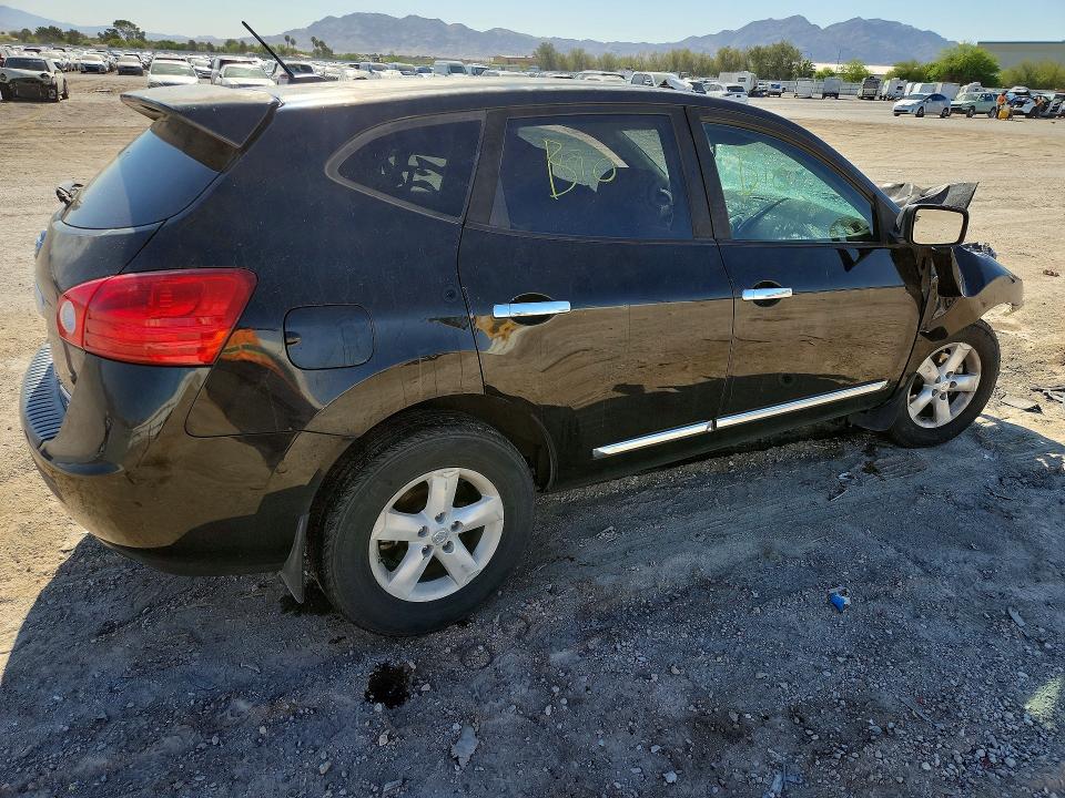 2013 Nissan VIN JN8AS5MV1DW645961 COPART salvage auction — FRONT END, Nv - Salvage Title, sold $125 on 2026-07-16 (photo 3)