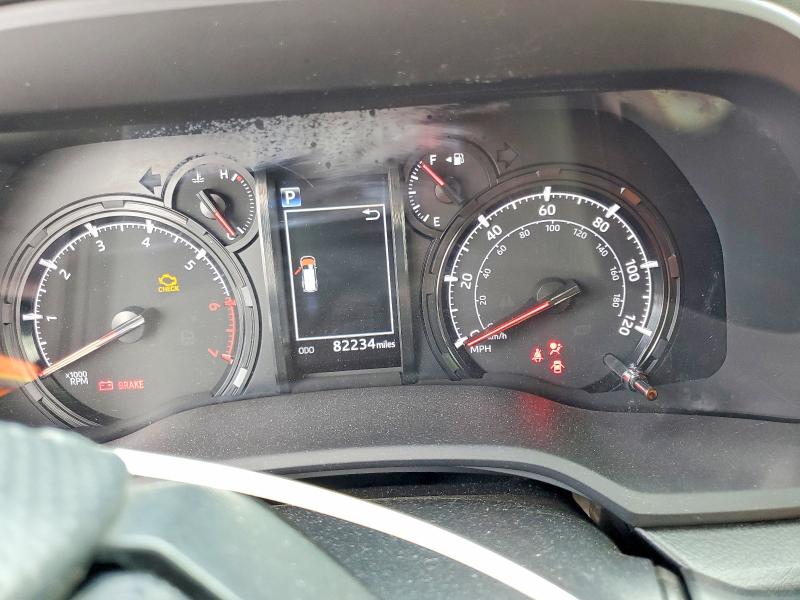 2021 Toyota 4runner VIN JTEEU5JR3M5233492 COPART salvage auction — SIDE, Fl - Certificate Of Destruction, sold $9,400 on 2026-07-06 (photo 9)
