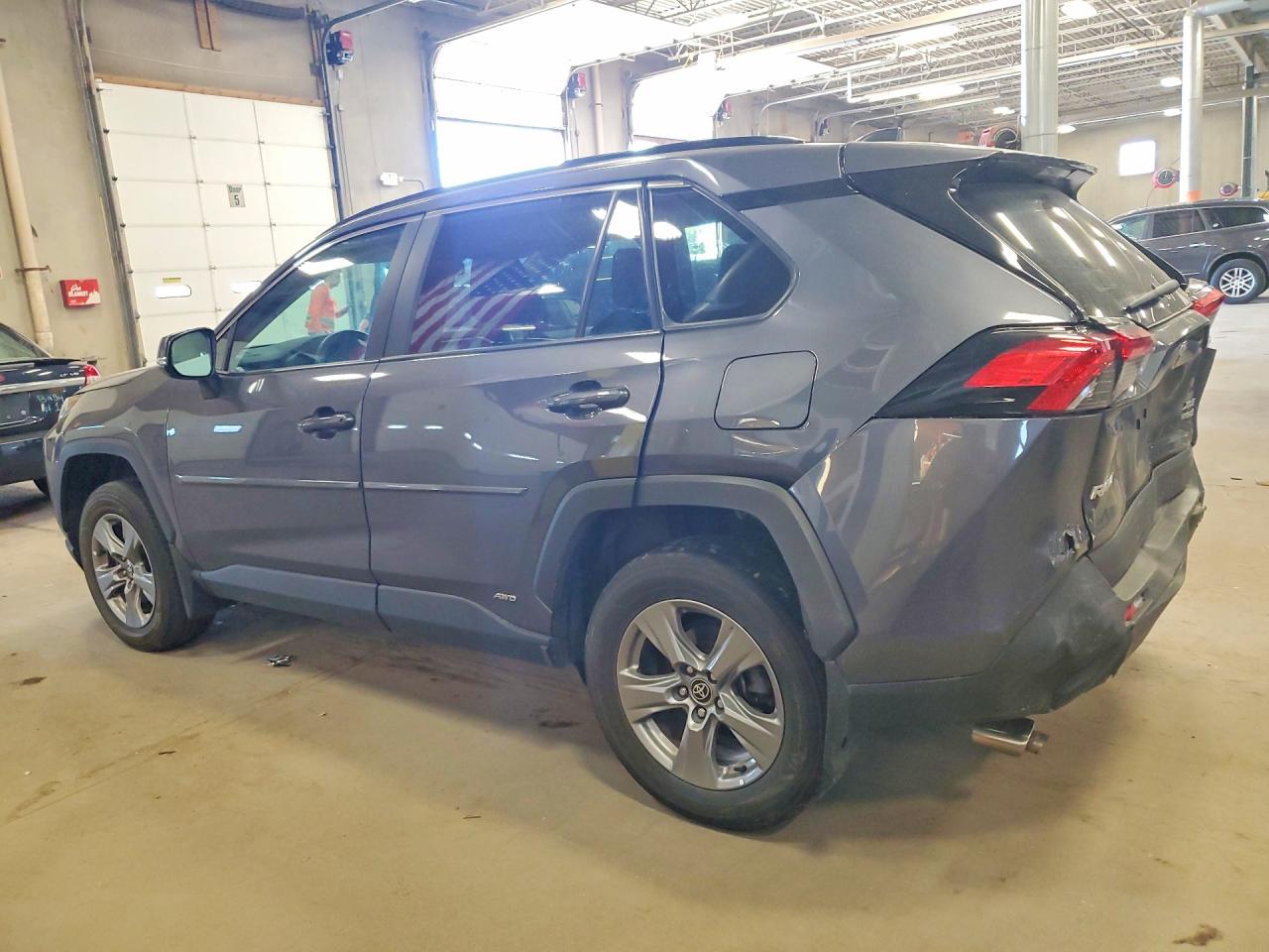 2022 Toyota RAV4 VIN 4T3RWRFV8NU068711 COPART salvage auction — Rear End, MN - CERT OF TITLE-SALVAGE, sold $15,500 on 2026-07-09 (photo 2)