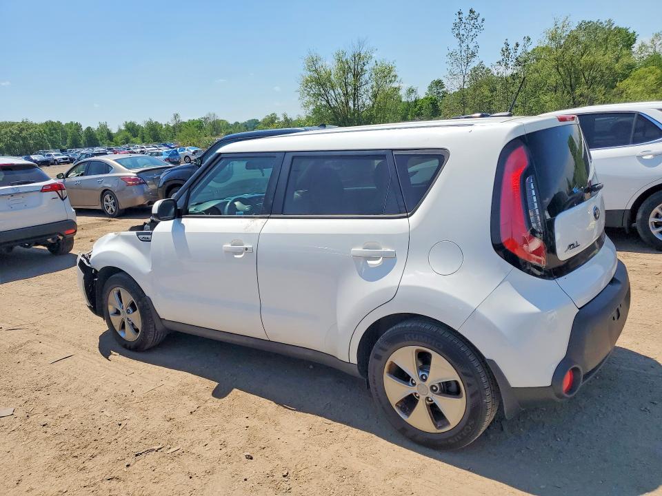 2015 Kia Soul VIN KNDJN2A20F7197270 COPART salvage auction — FRONT END, Oh - Cert Of Title-Salvage, sold $400 on 2026-07-06 (photo 2)