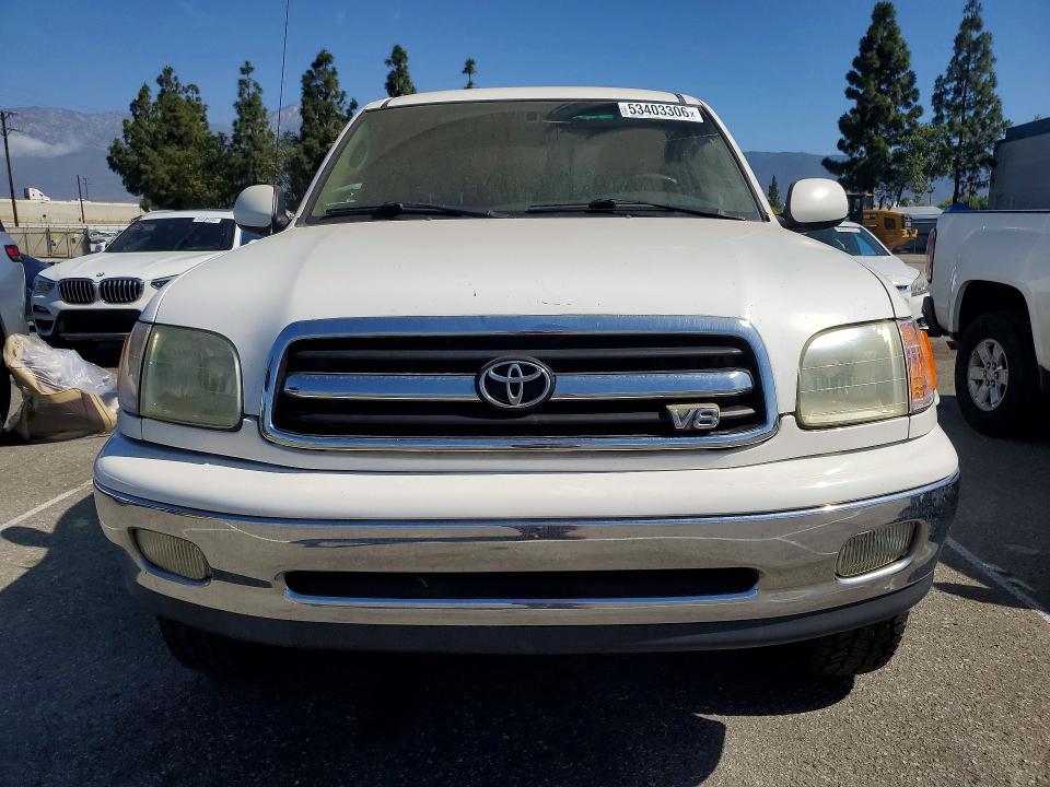 2001 Toyota Tundra VIN 5TBRT38111S193635 COPART salvage auction — REAR END, Ca - Non-Repairable Vehicle Cert, sold $1,800 on 2026-07-28 (photo 5)